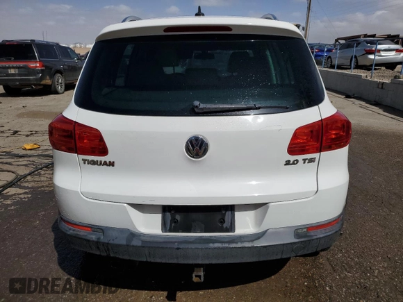 2012 Volkswagen Tiguan SE with VIN WVGAV7AX1CW530016, listed as a Copart auction lot 48551935 with 102,455 mi miles and Salvage Title. Bid and sale history available at DreamBid. Image 6.