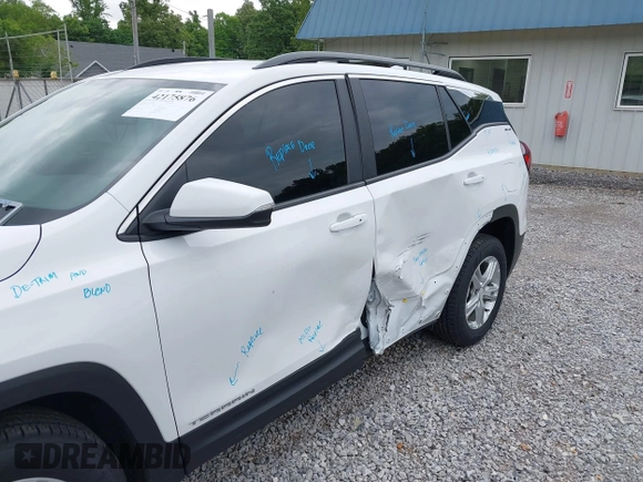 2023 GMC Terrain SLE with VIN 3GKALTEGXPL231086, listed as a IAAI auction lot 42175876 with 70,324 mi miles and . Bid and sale history available at DreamBid. Image 6.