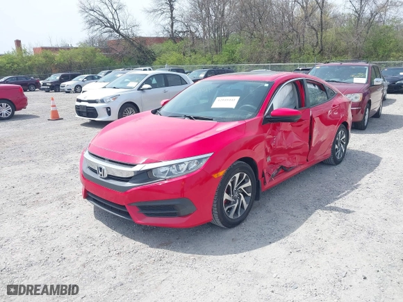 2016 Honda Civic Sedan EX with VIN 2HGFC2F72GH548171, listed as a IAAI auction lot 42048441 with 51,873 mi miles. Bid and sale history available at carsss.com. Image 2.