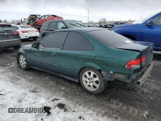 1999 Honda Civic EX with VIN 1HGEJ8148XL088700, listed as a Copart auction lot 42200665 with 201,071 mi miles and Salvage Title. Bid and sale history available at carsss.com. Image 2.