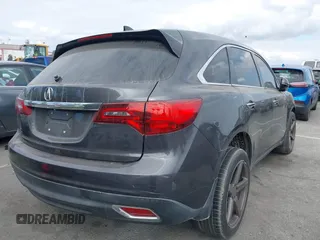 2014 Acura MDX with VIN 5FRYD3H27EB004309, listed as a IAAI auction lot 42058052 with 107,318 mi miles. Bid and sale history available at carsss.com. Image 4.