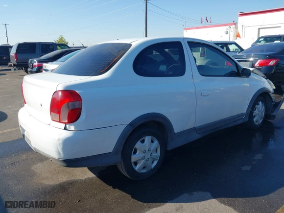 2001 Toyota ECHO with VIN JTDAT123510113887, listed as a IAAI auction lot 40560796 with 156,544 mi miles. Bid and sale history available at carsss.com. Image 4.