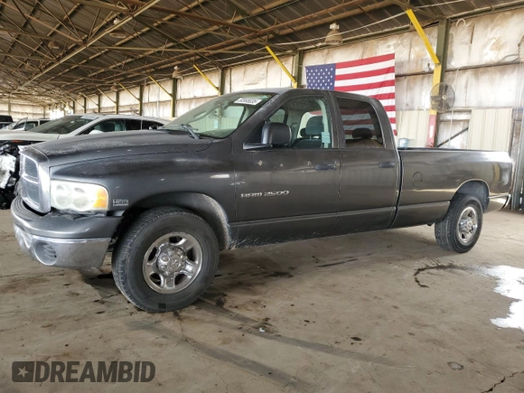 2004 Dodge Ram 2500 SLT with VIN 3D7KA28D74G174129, listed as a Copart auction lot 50995035 with 181,640 mi miles and Clean Title. Bid and sale history available at carsss.com. Image 1.