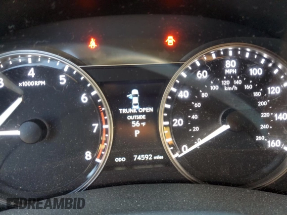 2015 Lexus GS 350 with VIN JTHBE1BL2FA006942, listed as a Copart auction lot 72803793 with 74,592 mi miles. Bid and sale history available at carsss.com. Image 9.