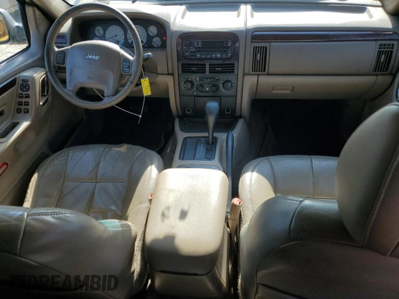 2002 Jeep Grand Cherokee Limited with VIN 1J4GX58S32C320843, listed as a Copart auction lot 77663864 with 289,537 mi miles and Salvage Title. Bid and sale history available at DreamBid. Image 8.