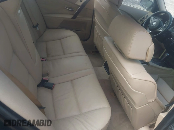 2007 BMW 5 Series 550i with VIN WBANB53527CP06400, listed as a IAAI auction lot 42130949 with 226,264 mi miles and . Bid and sale history available at DreamBid. Image 8.