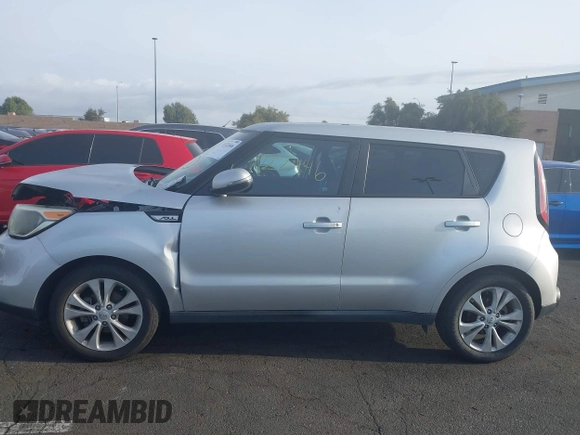 2014 Kia Soul + with VIN KNDJP3A53E7710777, listed as a IAAI auction lot 41922446 with 151,153 mi miles and . Bid and sale history available at DreamBid. Image 14.
