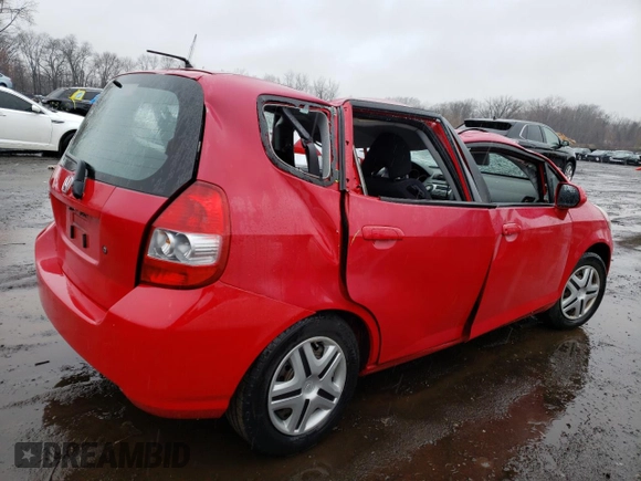 2008 Honda Fit with VIN JHMGD37498S044820, listed as a Copart auction lot 50344925 with 0 mi miles and Salvage Title. Bid and sale history available at carsss.com. Image 3.