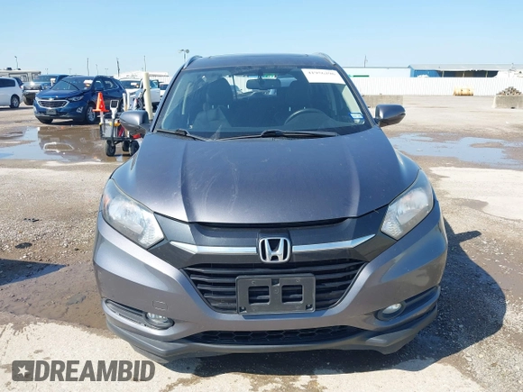 2018 Honda HR-V EX-L Navi with VIN 3CZRU6H7XJM700052, listed as a IAAI auction lot 41956296 with 88,204 mi miles. Bid and sale history available at carsss.com. Image 12.
