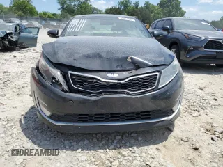 2013 Kia Optima Hybrid LX with VIN KNAGM4AD2D5062209, listed as a Copart auction lot 55801604 with 204,150 mi miles and Salvage Title. Bid and sale history available at carsss.com. Image 5.