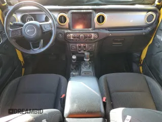 2021 Jeep Wrangler Unlimited Sport Altitude with VIN 1C4HJXDG4MW667091, listed as a Copart auction lot 44780105 with Not Provided miles and Salvage Title. Bid and sale history available at carsss.com. Image 8.