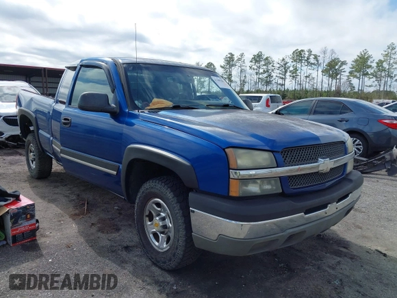 2003 Chevrolet Silverado 1500 LS with VIN 2GCEK19V031307424, listed as a IAAI auction lot 41485082 with 215,901 mi miles. Bid and sale history available at carsss.com. Image 1.