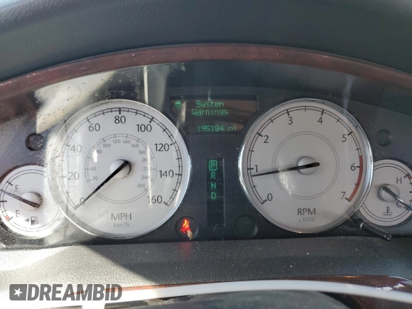 2005 Chrysler 300 with VIN 2C3AA63H95H657666, listed as a Copart auction lot 47989065 with 195,184 mi miles and Salvage Title. Bid and sale history available at carsss.com. Image 9.