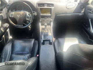 2011 Lexus IS 250 with VIN JTHCF5C26B2034908, listed as a Copart auction lot 59978275 with 139,211 mi miles and Clean title. Bid and sale history available at DreamBid. Image 8.