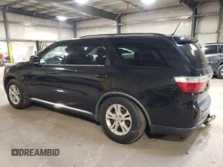 2012 Dodge Durango Crew with VIN 1C4SDHDT1CC121834, listed as a Copart auction lot 44874023 with 159,477 mi miles and Salvage title. Bid and sale history available at DreamBid. Image 2.