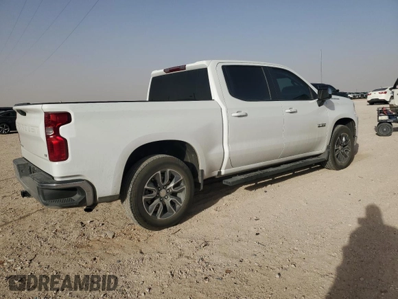 2024 Chevrolet Silverado 1500 LT with VIN 2GCPACED6R1207650, listed as a Copart auction lot 88816145 with 25,834 mi miles and Salvage Title. Bid and sale history available at DreamBid. Image 3.