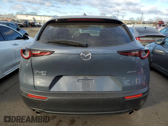 2021 Mazda CX-30 Premium with VIN 3MVDMBDM2MM220739, listed as a Copart auction lot 86848764 with 48,522 mi miles and Salvage title. Bid and sale history available at DreamBid. Image 6.