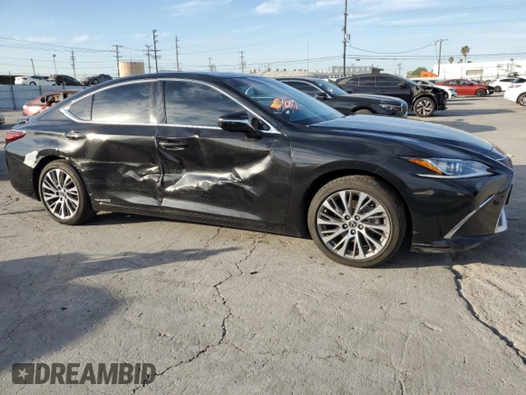 2021 Lexus ES with VIN 58ADA1C12MU008533, listed as a Copart auction lot 48121635 with 34,111 mi miles and Salvage Title. Bid and sale history available at carsss.com. Image 4.