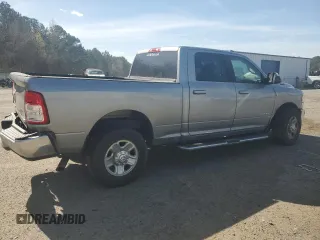 2020 Ram 2500 Big Horn with VIN 3C6UR5DJ2LG297531, listed as a Copart auction lot 48946995 with 74,197 mi miles and Salvage title. Bid and sale history available at DreamBid. Image 3.