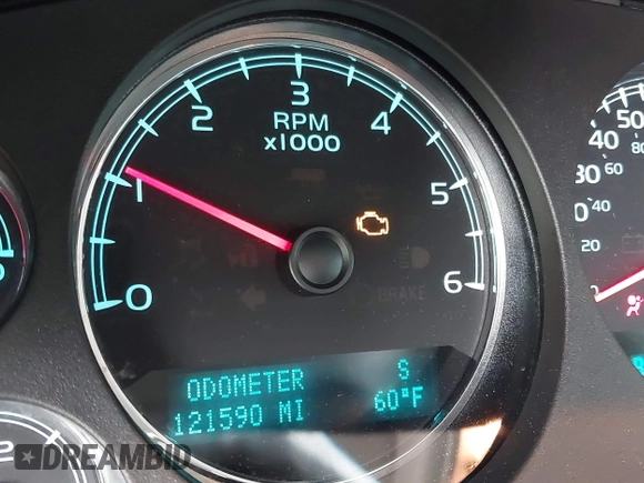 2013 GMC Yukon Denali with VIN 1GKS2EEF2DR348109, listed as a IAAI auction lot 41895426 with 121,590 mi miles. Bid and sale history available at carsss.com. Image 15.