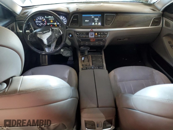 2019 Genesis G80 3.8L with VIN KMTFN4JE3KU309522, listed as a Copart auction lot 53873965 with 91,248 mi miles and Clean Title. Bid and sale history available at DreamBid. Image 8.