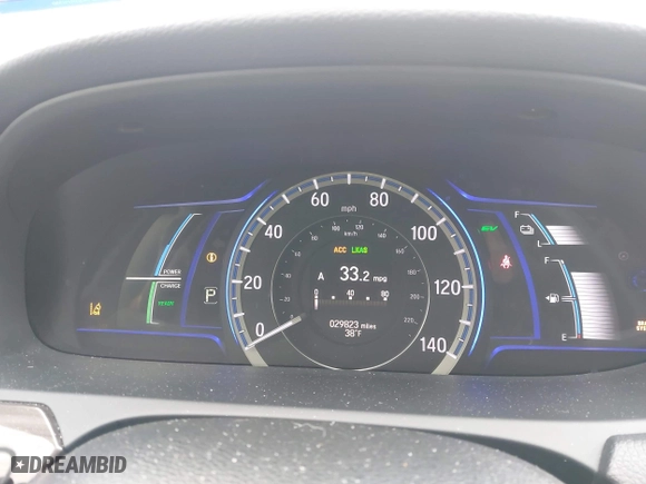 2017 Honda Accord Hybrid with VIN JHMCR6F32HC010979, listed as a IAAI auction lot 41359613 with 29,823 mi miles. Bid and sale history available at carsss.com. Image 7.