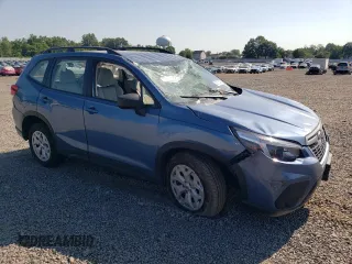 2021 Subaru Forester with VIN JF2SKADC0MH584163, listed as a Copart auction lot 62375425 with 58,286 mi miles and Salvage title. Bid and sale history available at DreamBid. Image 4.