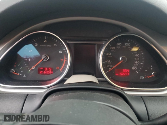 2011 Audi Q7 Premium Plus with VIN WA1LGAFE6BD002486, listed as a Copart auction lot 51846505 with 152,277 mi miles and Salvage title. Bid and sale history available at DreamBid. Image 9.