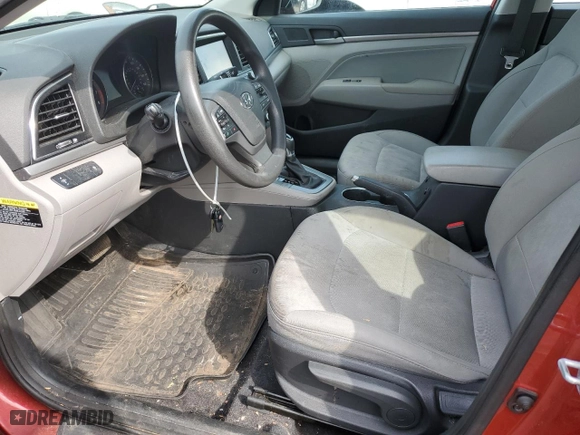 2017 Hyundai Elantra SE with VIN 5NPD84LF2HH108099, listed as a Copart auction lot 53949675 with 157,940 mi miles and Clean Title. Bid and sale history available at carsss.com. Image 7.
