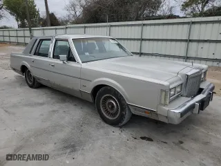 1986 Lincoln Town Car with VIN 1LNBP96F6GY708149, listed as a Copart auction lot 87865665 with 28,627 mi miles and Clean Title. Bid and sale history available at carsss.com. Image 4.