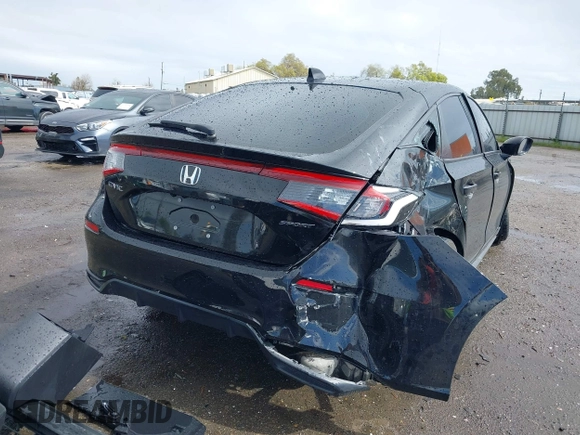 2023 Honda Civic Sport with VIN 19XFL2H8XPE020359, listed as a IAAI auction lot 41818720 with Not Provided miles and . Bid and sale history available at DreamBid. Image 4.