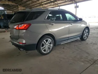 2018 Chevrolet Equinox Premier with VIN 3GNAXWEX1JS631219, listed as a Copart auction lot 50366685 with 104,403 mi miles and Salvage Title. Bid and sale history available at carsss.com. Image 3.