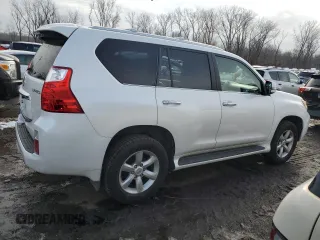 2010 Lexus GX 460 with VIN JTJBM7FX9A5011333, listed as a Copart auction lot 44585355 with 201,023 mi miles and Clean Title. Bid and sale history available at DreamBid. Image 3.