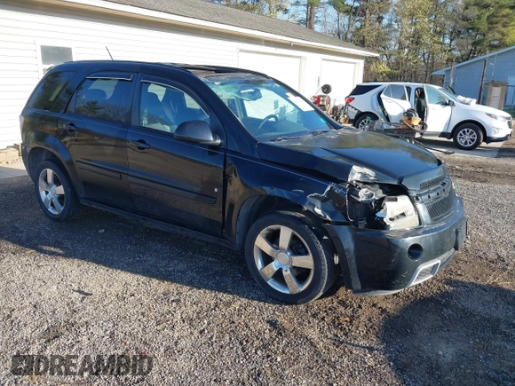 2008 Chevrolet Equinox Sport with VIN 2CNDL737X86041244, listed as a IAAI auction lot 42054414 with 152,880 mi miles. Bid and sale history available at carsss.com. Image 1.