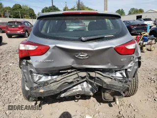 2016 Hyundai Elantra GT with VIN KMHD35LHXGU276952, listed as a Copart auction lot 72044104 with 85,969 mi miles and Salvage Title. Bid and sale history available at carsss.com. Image 6.