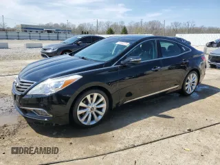 2015 Hyundai Azera Limited with VIN KMHFH4JG8FA482981, listed as a Copart auction lot 51504175 with 145,670 mi miles and Salvage Title. Bid and sale history available at DreamBid. Image 1.