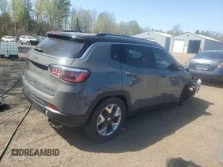 2019 Jeep Compass Limited с VIN 3C4NJDCB5KT693452, выставлен на аукционе Copart как лот 54512635 с пробегом 95 973 миль миль и Списание • Salvage title. История ставок и продаж доступна на DreamBid. Изображение 3.