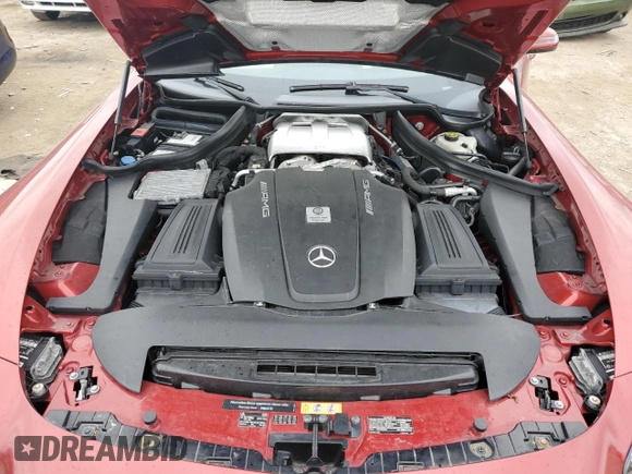 2017 Mercedes-Benz AMG GT AMG GT z VIN WDDYJ7HA9HA012441, wystawiony jako Copart lot #61954654 z przebiegiem 30 593 mil mil oraz Szkody całkowita. Historia ofert i sprzedaży dostępna na DreamBid. Obrazek 12.