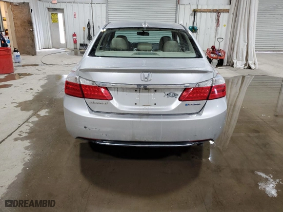 2014 Honda Accord Hybrid EX-L with VIN 1HGCR6F51EA009155, listed as a Copart auction lot 43316375 with 74,506 mi miles and Salvage Title. Bid and sale history available at carsss.com. Image 6.