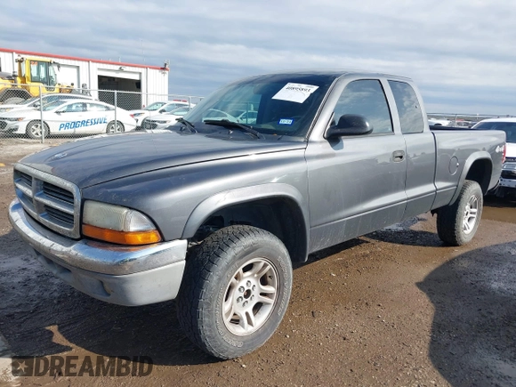 2004 Dodge Dakota SLT with VIN 1D7HG42N44S618405, listed as a IAAI auction lot 40895893 with 172,324 mi miles. Bid and sale history available at carsss.com. Image 17.