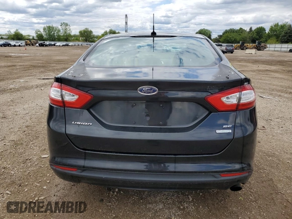 2013 Ford Fusion SE with VIN 3FA6P0HR2DR339606, listed as a Copart auction lot 57692505 with 192,753 mi miles and Salvage title. Bid and sale history available at DreamBid. Image 6.