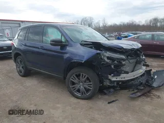 2021 Honda Passport EX-L z VIN 5FNYF8H55MB023278, wystawiony jako IAAI lot #42060014 z przebiegiem 51 674 mil mil oraz . Historia ofert i sprzedaży dostępna na DreamBid. Obrazek 1.