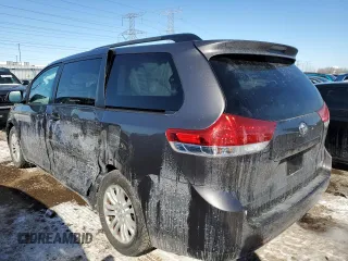 2013 Toyota Sienna XLE AAS with VIN 5TDYK3DC2DS393375, listed as a Copart auction lot 46175995 with 156,151 mi miles and Salvage Title. Bid and sale history available at carsss.com. Image 2.