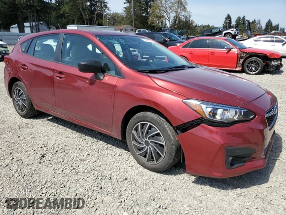 2019 Subaru Impreza с VIN 4S3GTAB67K3700001, выставлен на аукционе Copart как лот 55342785 с пробегом 38 133 миль миль и Списание • Salvage title. История ставок и продаж доступна на DreamBid. Изображение 4.