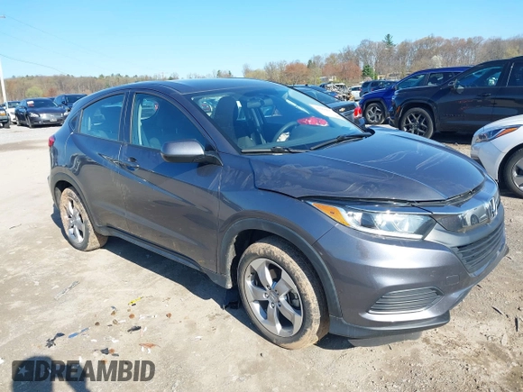 2021 Honda HR-V LX with VIN 3CZRU6H37MM739666, listed as a IAAI auction lot 41994650 with 69,555 mi miles. Bid and sale history available at carsss.com. Image 1.