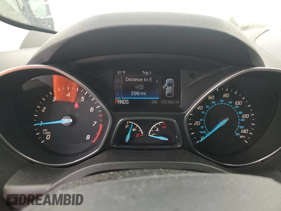 2014 Ford Escape Titanium with VIN 1FMCU0JX8EUB61768, listed as a Copart auction lot 51996795 with 102,360 mi miles and Clean Title. Bid and sale history available at carsss.com. Image 9.