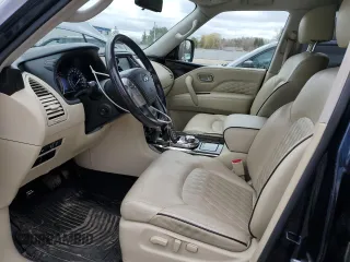 2019 Infiniti QX80 LUXE with VIN JN8AZ2NE8K9232889, listed as a Copart auction lot 53538575 with 96,642 mi miles and Clean Title. Bid and sale history available at carsss.com. Image 7.