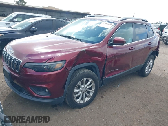 2019 Jeep Cherokee Latitude with VIN 1C4PJLCX5KD347695, listed as a IAAI auction lot 41910370 with 86,713 mi miles and . Bid and sale history available at carsss.com. Image 17.