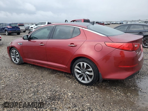 2014 Kia Optima SXL Turbo with VIN 5XXGR4A61EG335840, listed as a Copart auction lot 44946495 with 138,411 mi miles and Salvage Title. Bid and sale history available at DreamBid. Image 2.