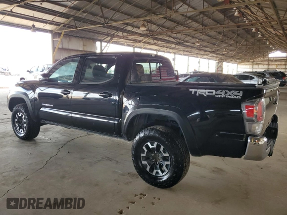 2022 Toyota Tacoma SR with VIN 3TMCZ5AN0NM475548, listed as a Copart auction lot 59152015 with 56,020 mi miles and Salvage title. Bid and sale history available at DreamBid. Image 2.